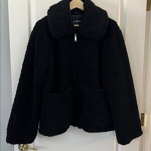 Sam Edelman Black Textured Jacket